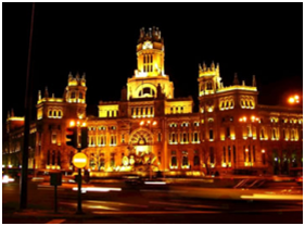 Plaza de Cibeles w Madrid - Życie nocne w Madrycie