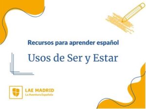 Usos de Ser y Estar