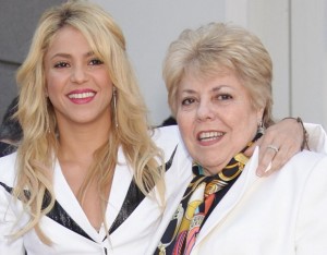 Nidia, la madre de Shakira