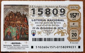 Lotería_Nacional,_ Navidad en España
