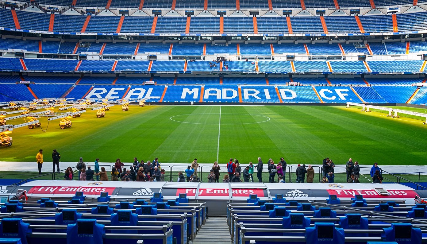 estadios de futbol en Madrid. Real Madrid
