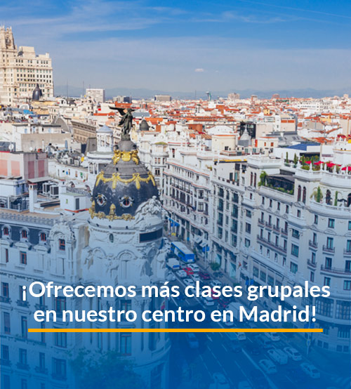 Clases grupales de español en Madrid