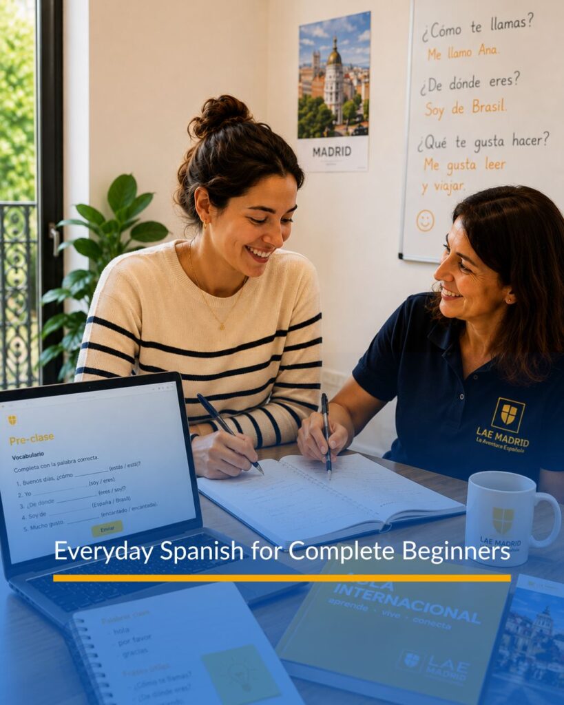 SPANISH FOR COMPLETE BEGINNERS