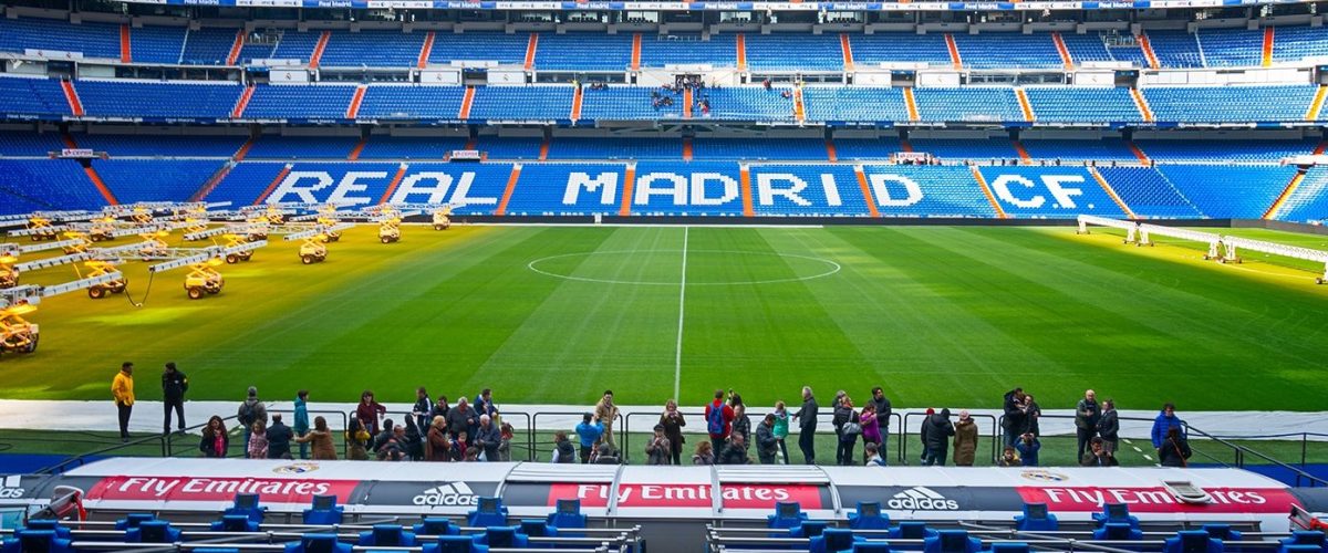 estadios de futbol en Madrid. Real Madrid